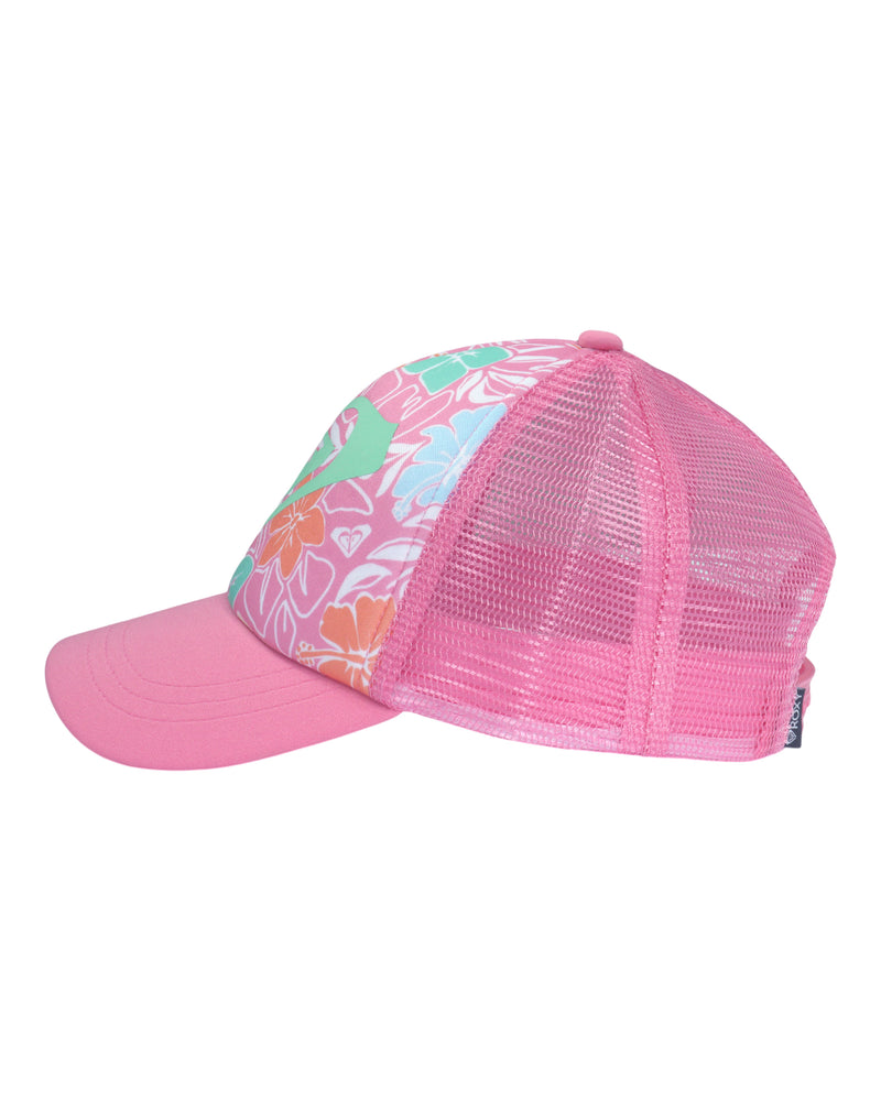 TW Sweet Emotions Trucker - Tropical Square Pink Carnation - Roxy