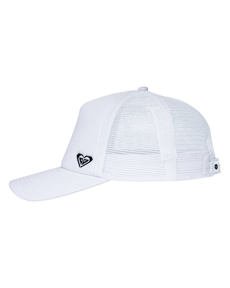 Finishline Trucker - Bright White/Heart - Roxy
