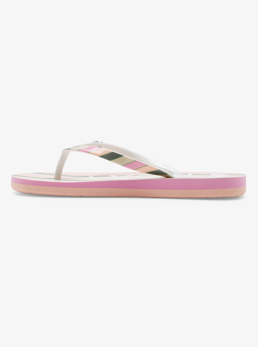 Girls 4-16 Pebbles Sandals - Green/Pink