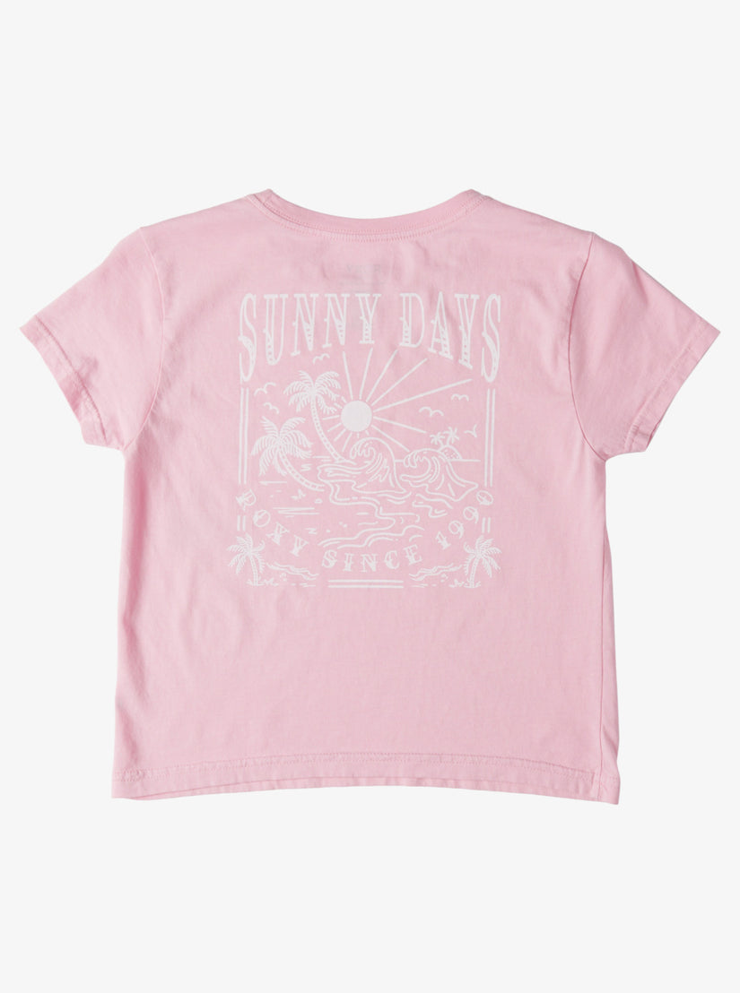Girls 4-16 Sunny Days Boyfriend T-Shirt - Prism Pink