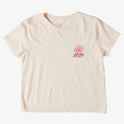Girls 4-16 Hibiscus Paradise Boyfriend T-Shirt - Pale Dogwood