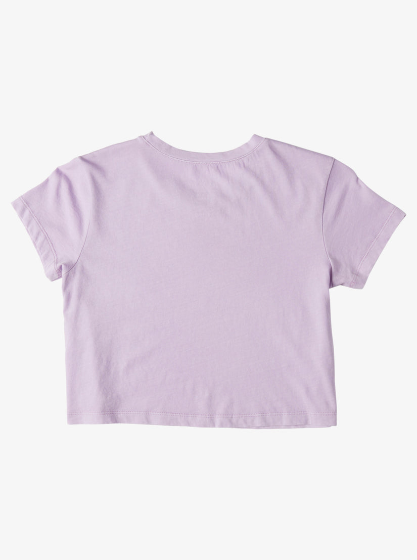 Girls 4-16 Vintage Roxy T-Shirt - Crocus Petal