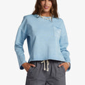 Doheny Crew Neck Sweatshirt - Bel Air Blue