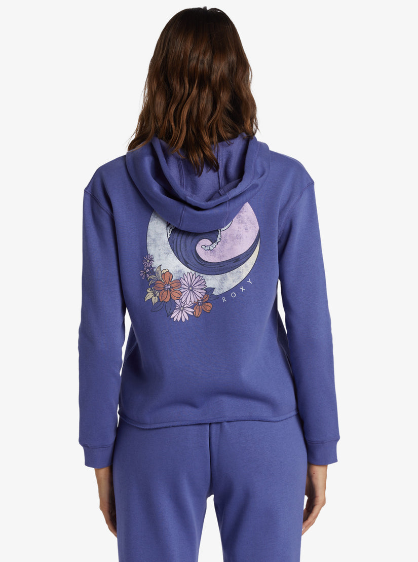 Moonrise Go Off Zip-Up Sweatshirt - Marlin