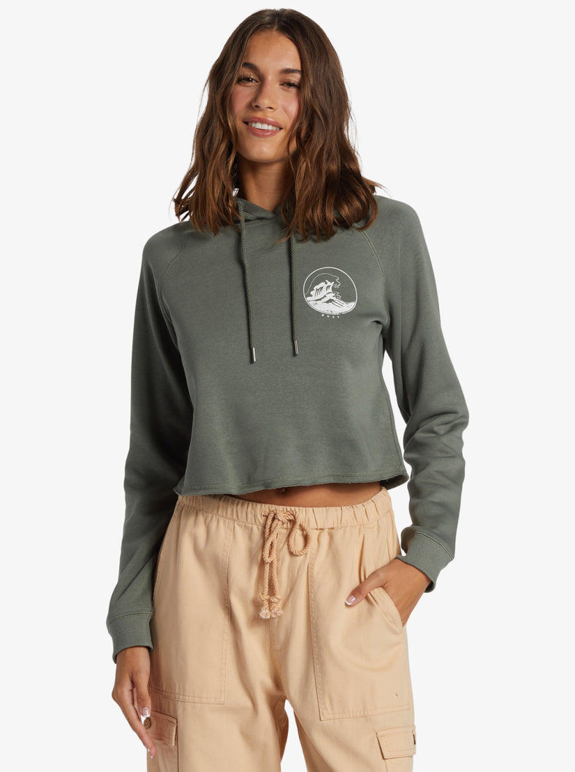 We Arrived A Pullover Hoodie - Agave Green