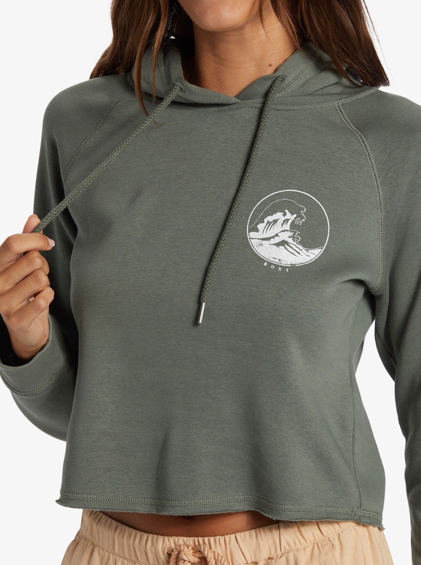 We Arrived A Pullover Hoodie - Agave Green