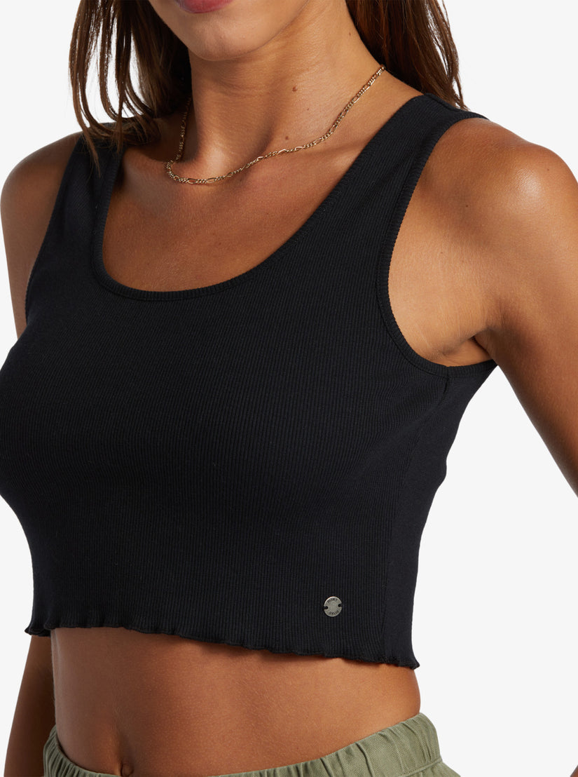 Keep It Wavy Tank Top - Anthracite