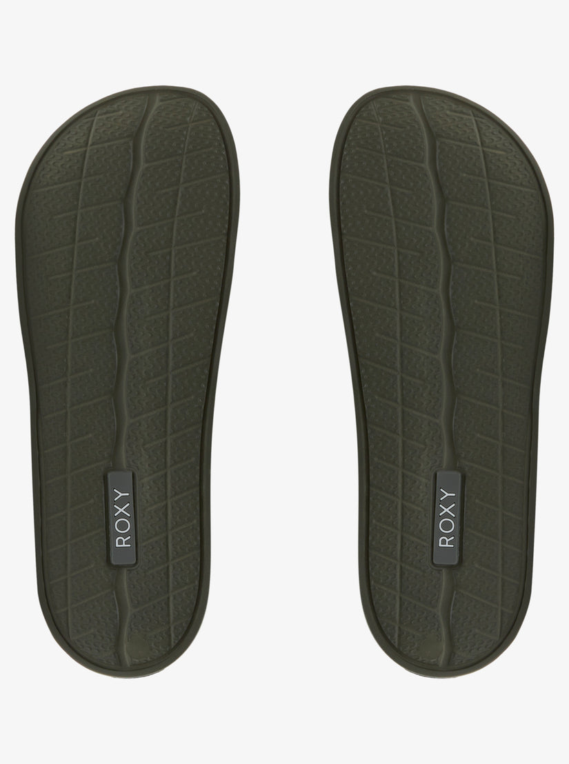 Slippy Water-Friendly Sandals - Army Green