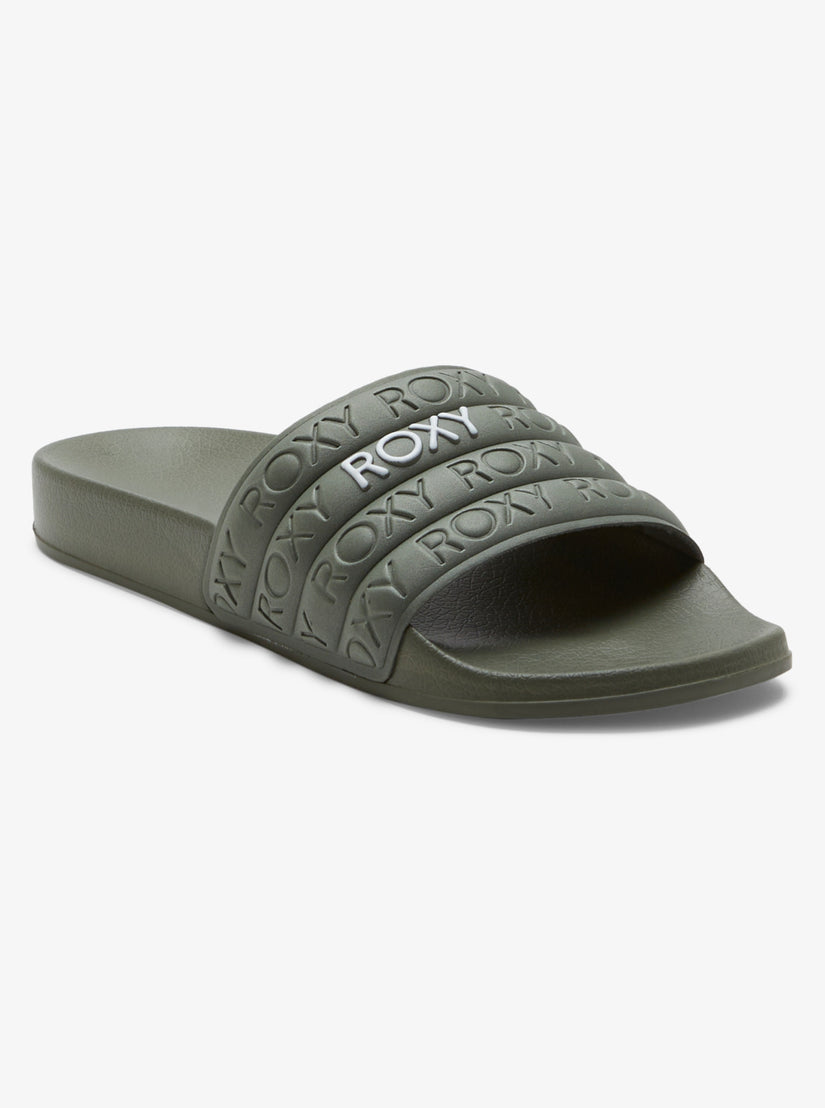 Slippy Water-Friendly Sandals - Army Green