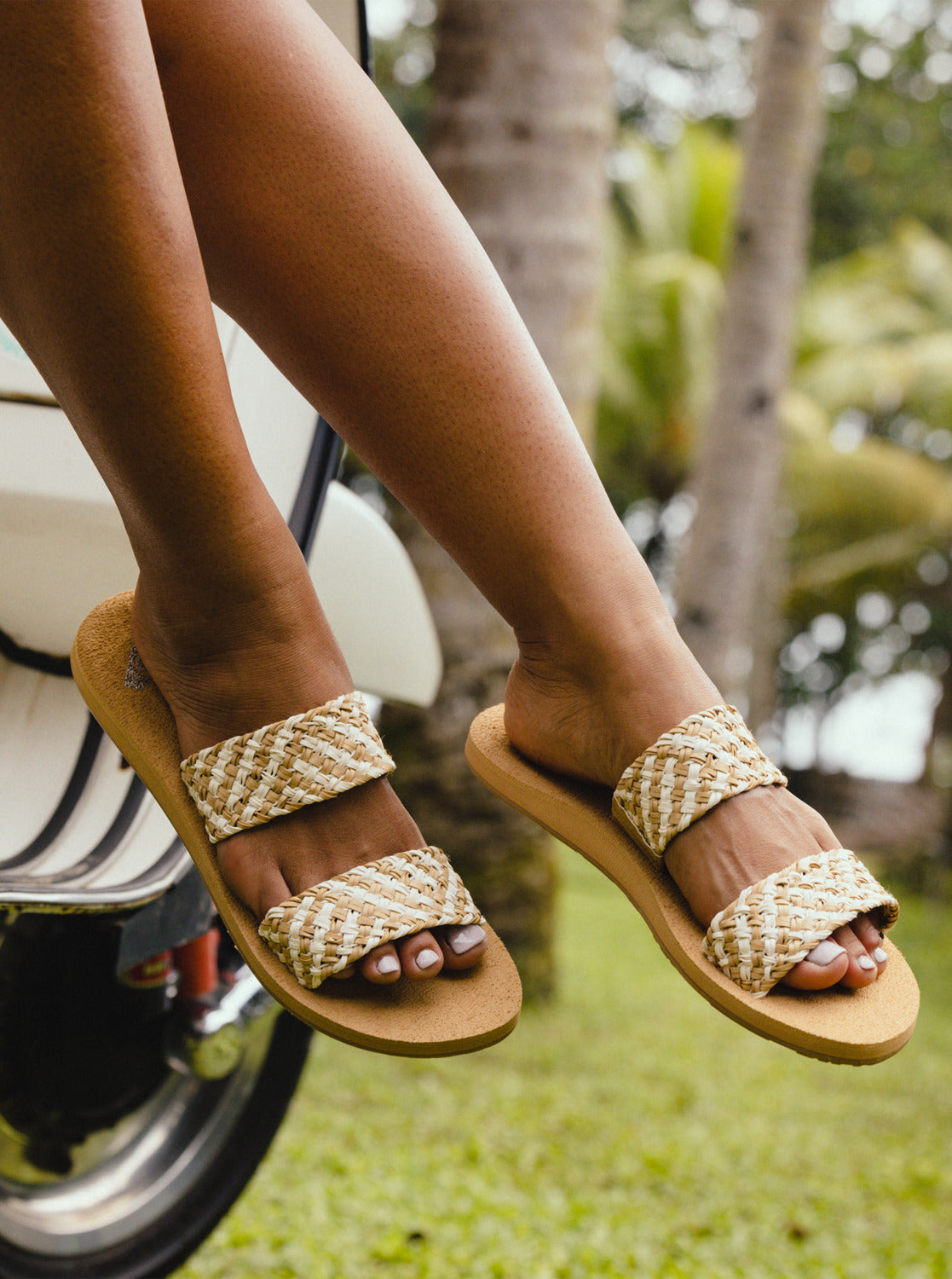 Grey | Womens Roxy Thongs & Sandals Sera Slide Sandal Grey | Navigate FP