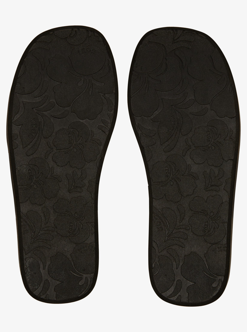 Totally Tubular Slide Sandals - Black