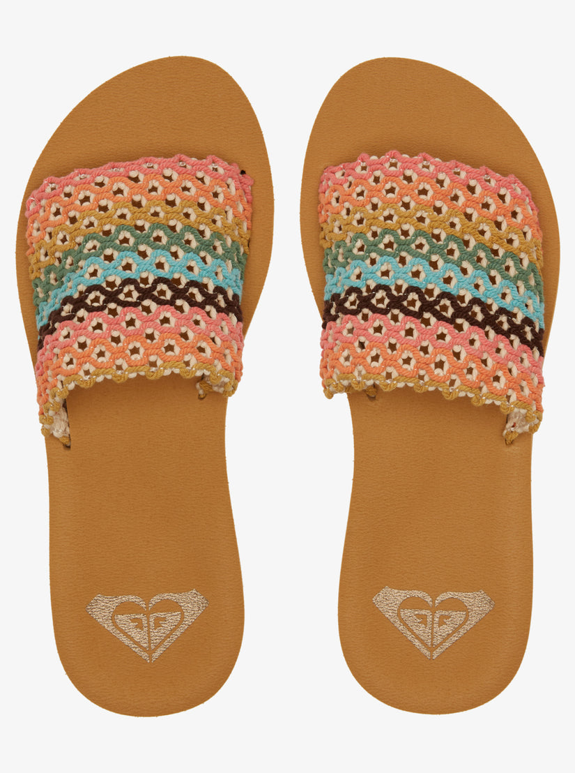 Dayzie Slide Sandals - Multi