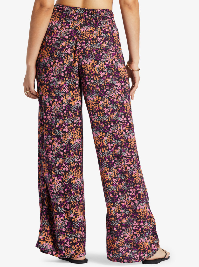 Forever And A Day Lightweight Pants - Anthracite Floral Daze