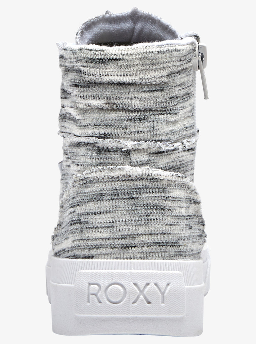 Roxy Rae Mid-Top Shoes - Heather Grey