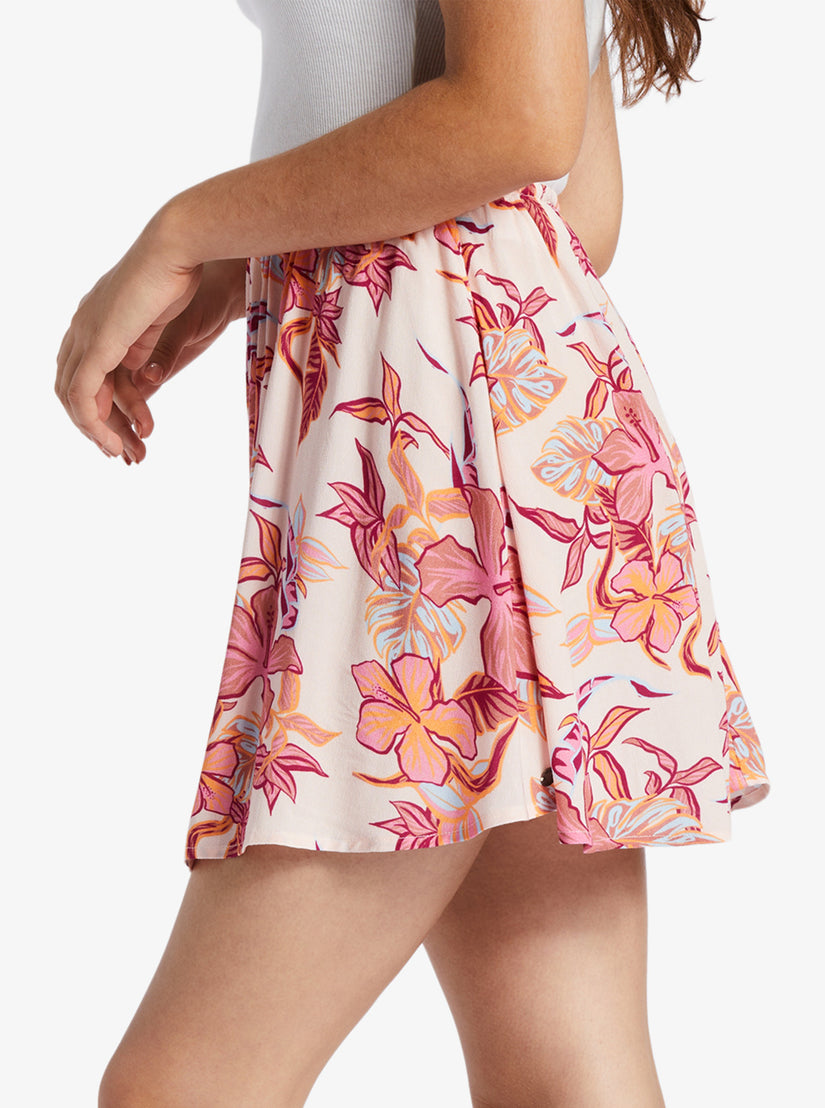 Para Paradise Drawstring Mini Skirt - Pale Dogwood Kartofeel Tropica