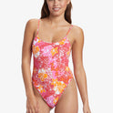 Sea Spray One-Piece Swimsuit - Hilo Hibiscus