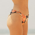 Printed Beach Classics Hipster Bikini Bottoms - Anthracite Boogie Chillen