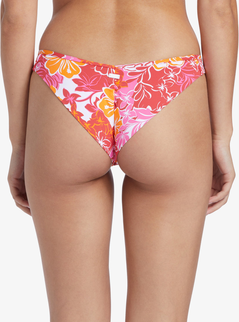 Sea Spray Cheeky Bikini Bottoms - Hilo Hibiscus