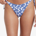 Palm Cruz Cheeky Bikini Bottoms - Bijou Blue Floral Delight
