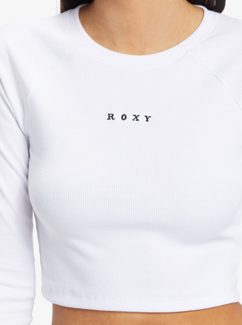 Roxify Crls T-Shirt - Bright White