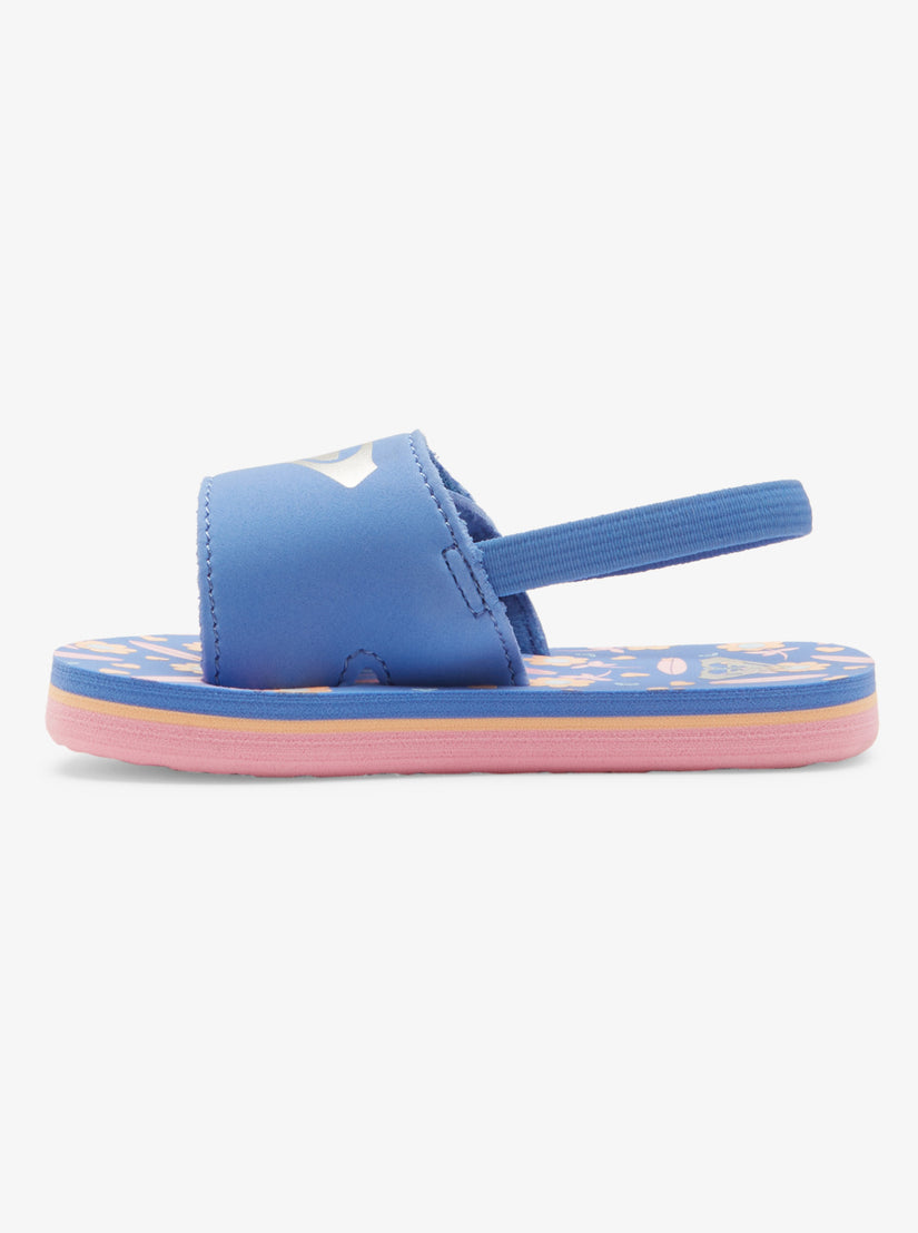 Toddler's Finn Sandals - Crazy Pink/Blue Radiance