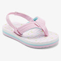 Toddler's Vista Loreto Sandals - White/Lavender