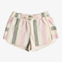 Girls 4-16 Feels Like Summer Striped Shorts - Agave Green Very Vista Stripe