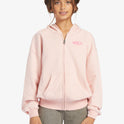 Girls 4-16 Better Mistakes A Zip-Up Hoodie - English Rose