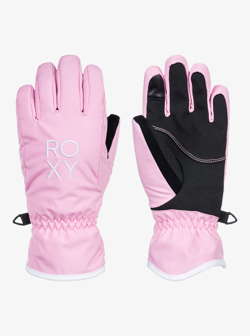 Girls 4-16 Freshfield Technical Snowboard/Ski Gloves - Pink Frosting