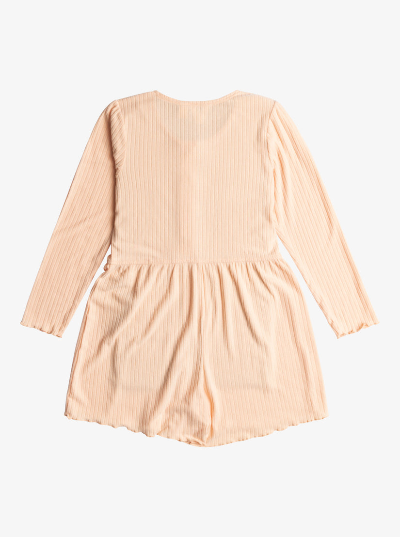 Girls 4-16 Middle Of The Night Dress - Peach Parfait