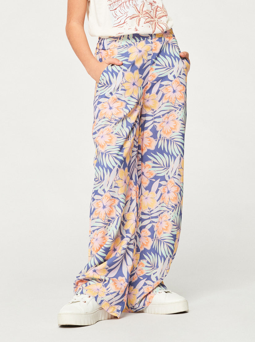 Girls 4-16 You Found Me Pants - Marlin Funky Palm