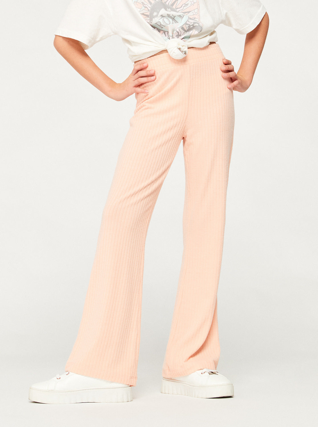Buy online Peach Solid Flared Palazzo With Pocket from Skirts, tapered pants  & Palazzos for Women by Clora Creation Plus for ₹740 at 63% off | 2024  Limeroad.com