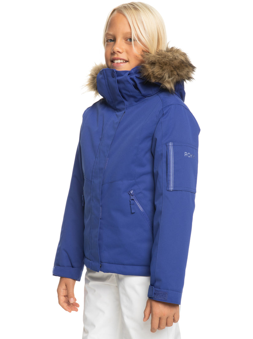 Girls 4-16 Meade Technical Snow Jacket - Bluing