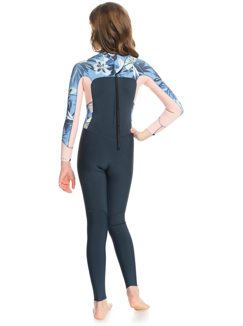 Girls 8-16 4/3mmswell Series Back Zip Wetsuit - Allure Rg Fasso S