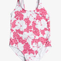 Girls 7-16 Totally Iconic One-Piece Swimsuit - Shocking Pink Og Roxy Mini Rg