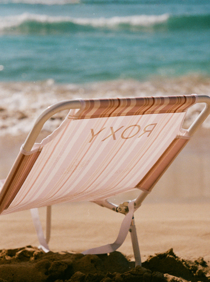 Seat Beach Chair - Cork Monochromatic Stripe