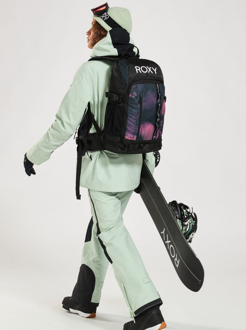 Tribute 23L Medium Snow Backpack - True Black Pansy Pansy