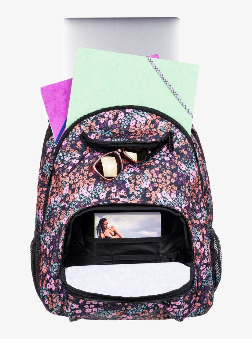 Shadow Swell Printed 24L Medium Backpack - Anthracite Floral Daze