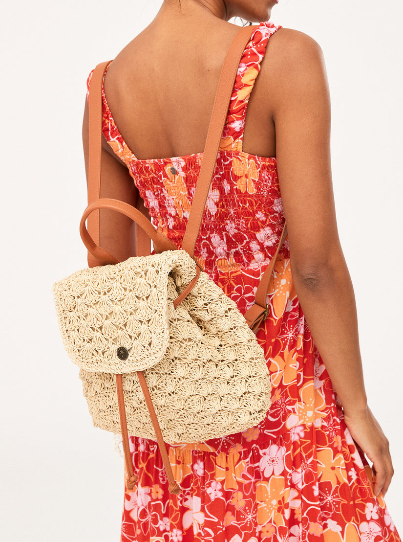 Coco Passion Beach Backpack - Natural