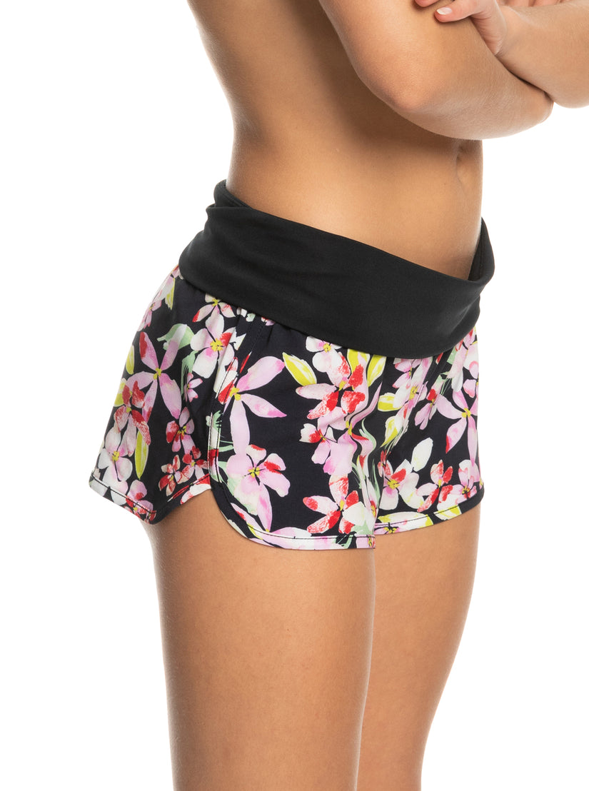 Endless Summer Printed Boardshorts - Anthracite New Life