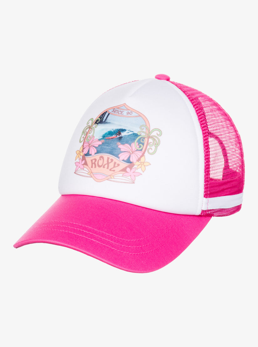 Dig This Trucker Hat - Shocking Pink