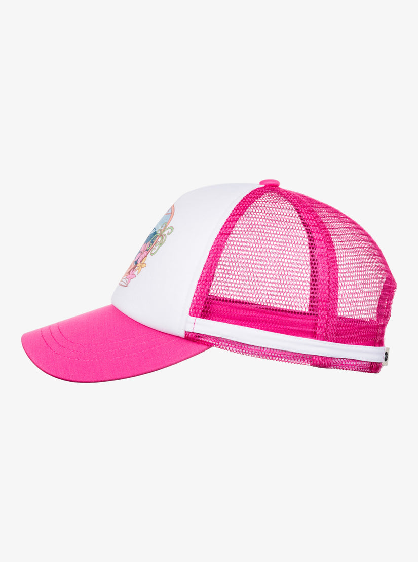 Dig This Trucker Hat - Shocking Pink