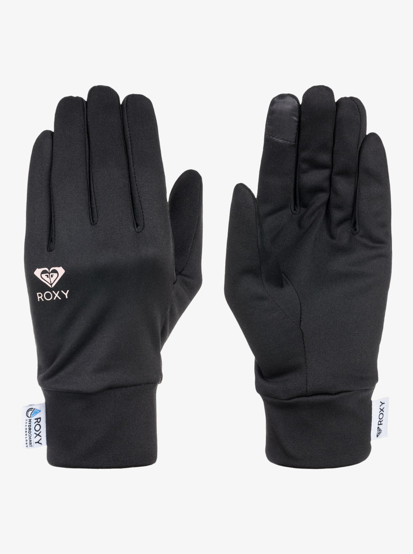 HydroSmart Snowboard/Ski Glove Liner - True Black