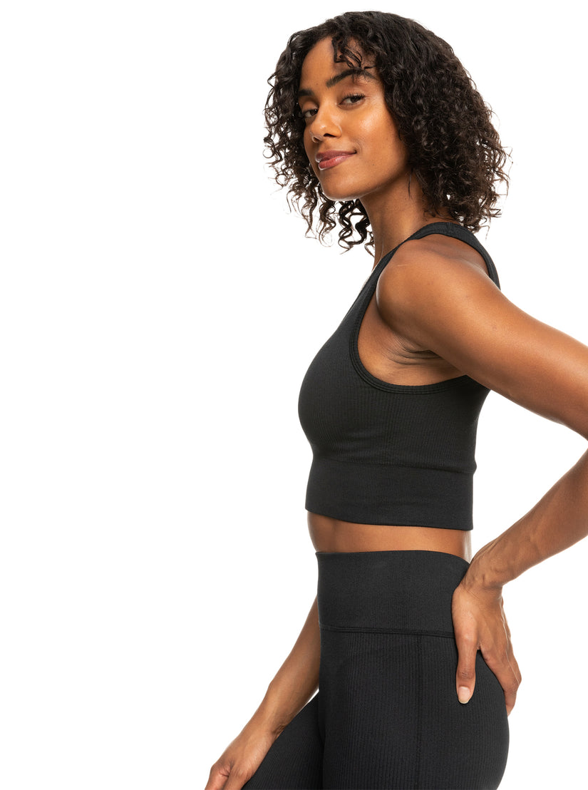 Chill Out Seamless Sports Bra - Anthracite