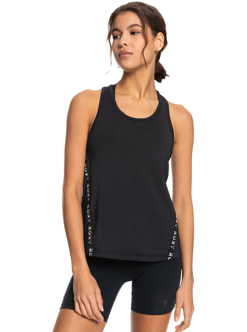 Bold Moves Technical Tank Top - Anthracite