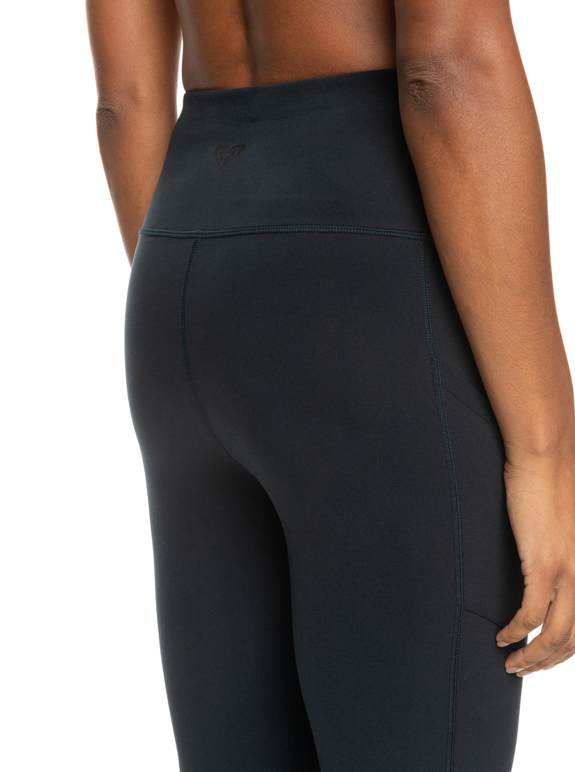 Heart Into It Technical Leggings - Anthracite