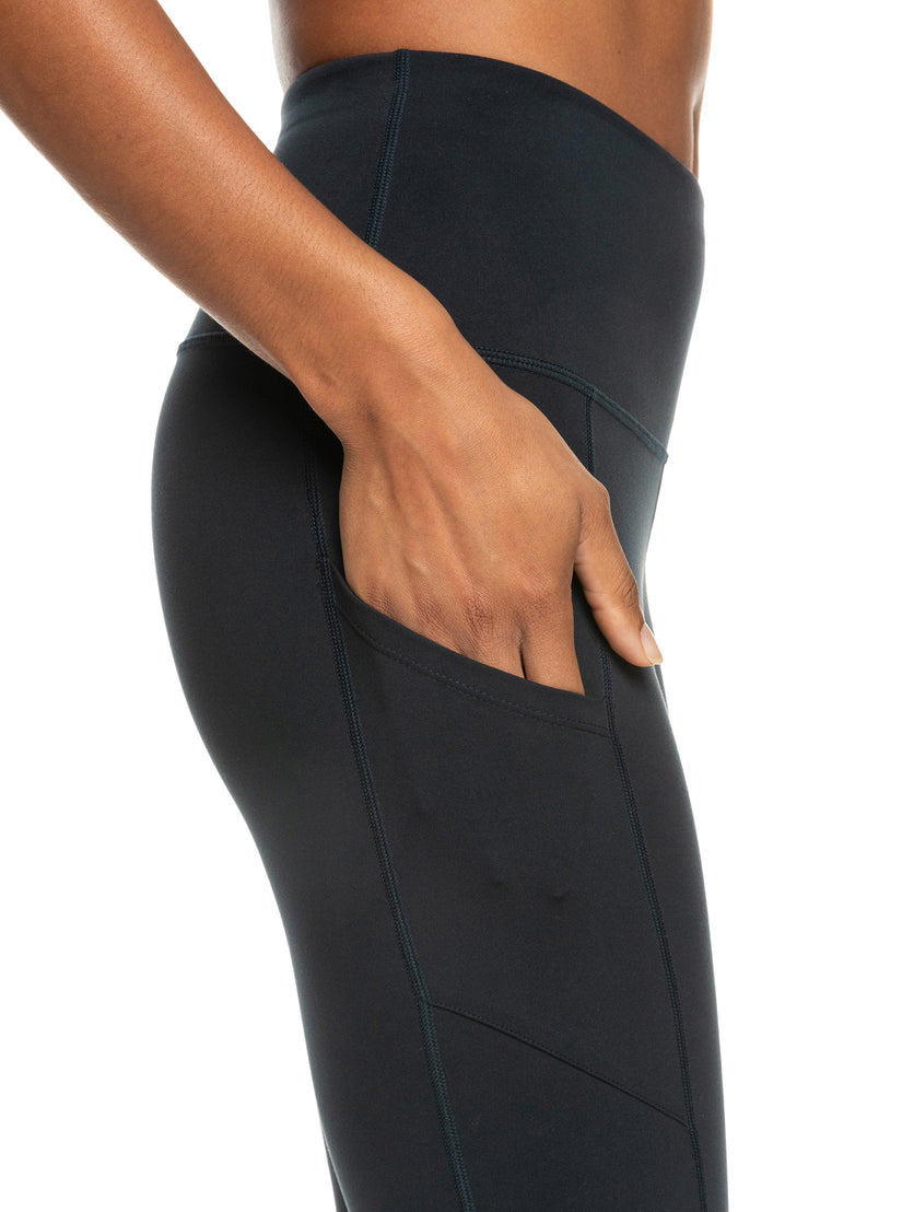 Heart Into It Technical Leggings - Anthracite –
