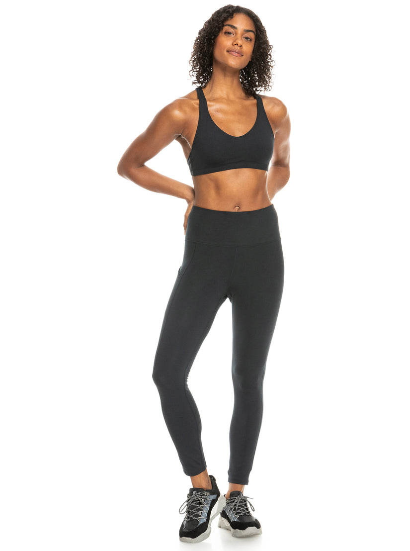 Heart Into It Technical Leggings - Anthracite