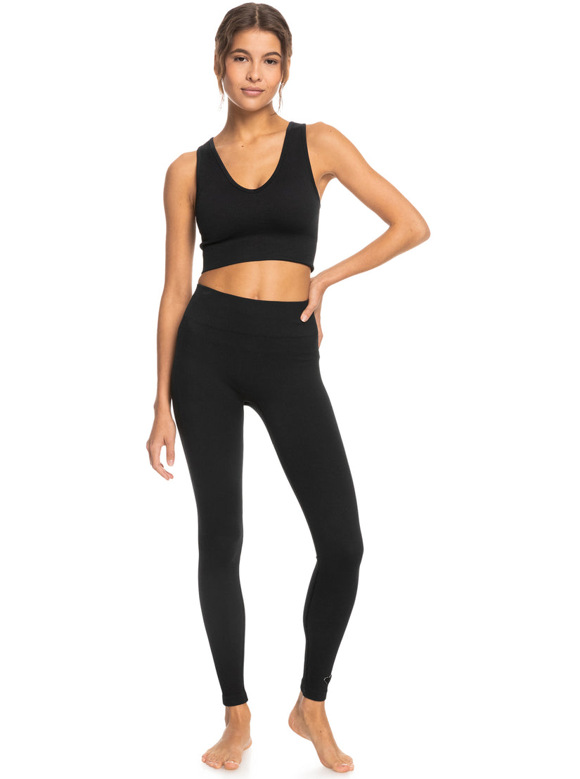 Chill Out Seamless Technical Leggings - Anthracite
