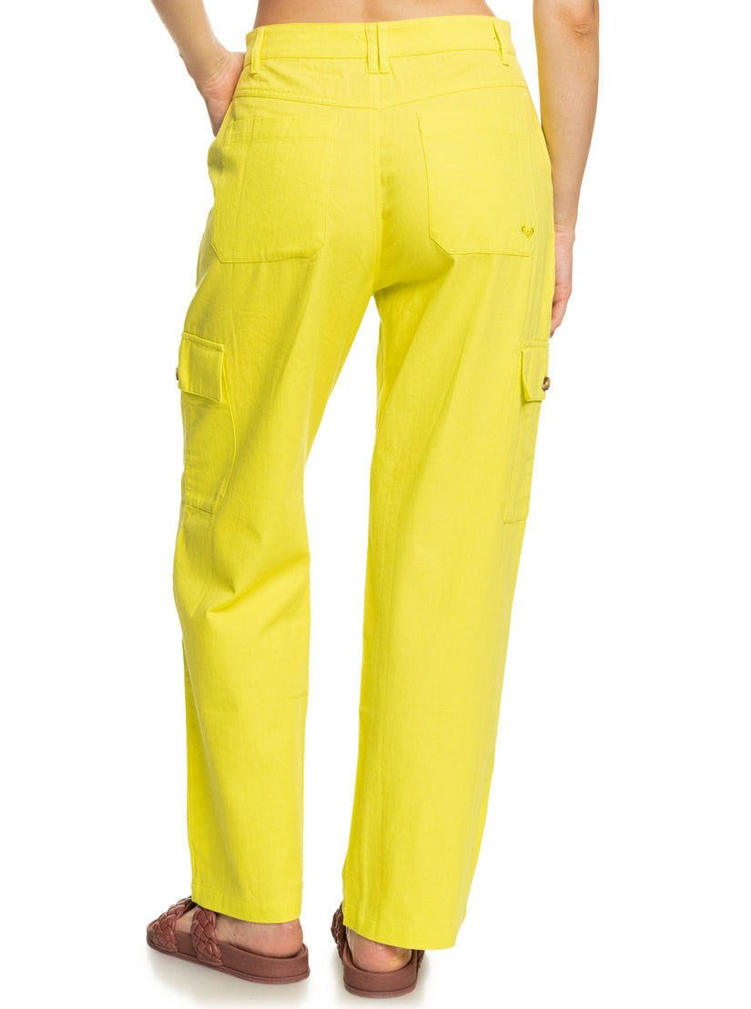 Surf.Kind.Kate. Cargo Pants - Yellow Plum